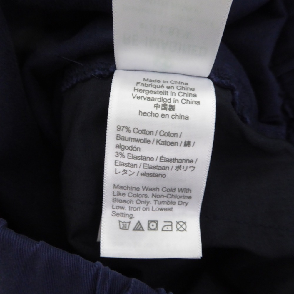 J.Crew Women Astrid Wide-Leg Chino Pant Navy Blue Elastic Waist BH357 Medium - Picture 8 of 9